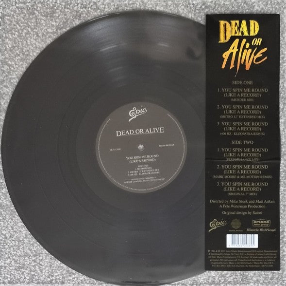 Dead Or Alive - You Spin Me Round - 12inch Remixes EP