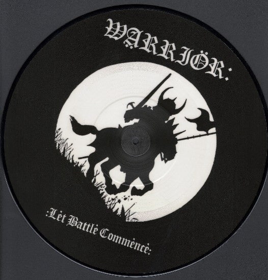 Warrior - Let Battle Commence - Picture Disc