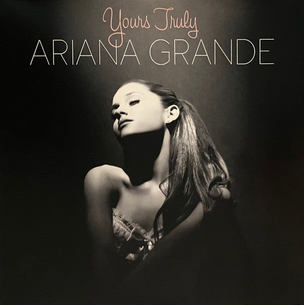 Ariana Grande - Yours Truly - Pink and Gray swirl