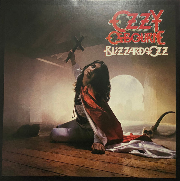 Ozzy Osbourne – Blizzard of Ozz - Silver With Red Swirl